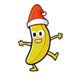 Christmasbanana emoji