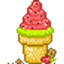 Watermelon Ice Cream emoji