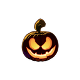 Darkpumpkin emoji
