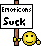 Emoticons Suck emoji