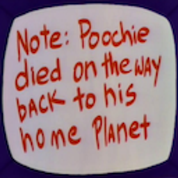 Poochie Died emoji