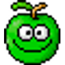 Cross Eyed Apple Green emoji