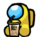 Among Boba emoji