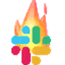 Slack On Fire emoji