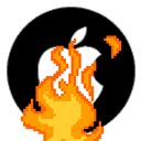 Apple On Fire emoji