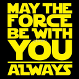 May The Force Be With You Always emoji