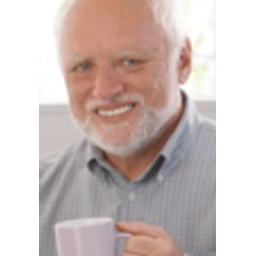 Happy Old Man Smile emoji