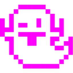 8bit Ghost emoji
