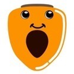 Orange Smiley Surprised emoji