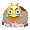 Joye Jiggly Cow emoji