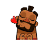Royale Hog Rider Love emoji