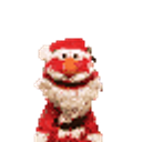 Merry Christmas Elmo emoji