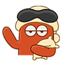 Sausage Wave emoji