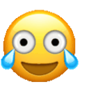 Crying Laughing Intensifies emoji