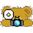 Bear Camera Flash emoji