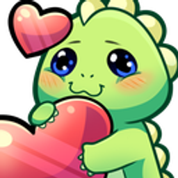 Cutedinosaur emoji