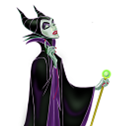 Maleficent Torso emoji