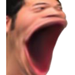 Man Shout Wide Mouth emoji