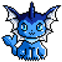 Vaporeon Blink emoji