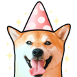 Bdayshiba emoji