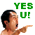 Yes U emoji