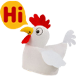 Hi Chicken emoji