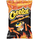 Cheetos Flaming Hot emoji