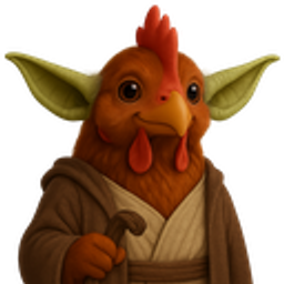 Chicken Yoda emoji