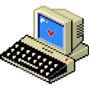 Computer Love emoji