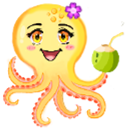 Happy Octopus emoji