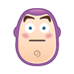 Buzz Flushed emoji
