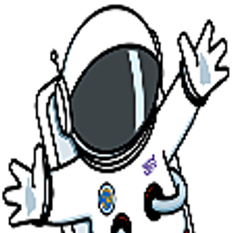 Astronaut Hype emoji