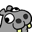 Hippo Bonk emoji
