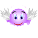Angel Purple emoji