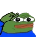 Peeposalute emoji