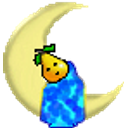 Pear Moon emoji