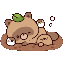 Tanuki Sleep emoji