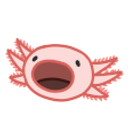 Axolotl Pop emoji