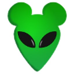 Alien Mickey emoji