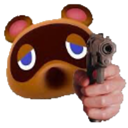 Tom Nook Gun emoji