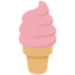 Strawberry Icecream emoji