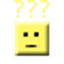 Question Square emoji