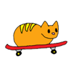 Skater Kitty emoji
