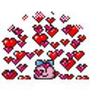 Knuddels Heartshow Girl emoji