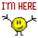 Im Here emoji