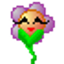 Flirty Flower emoji