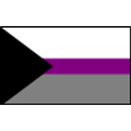 Prideflag Demi emoji