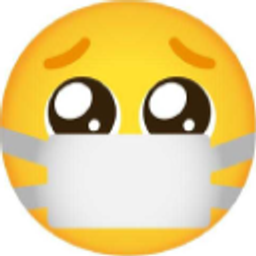 Pleadingeyeswithmask emoji