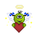 Green Angel emoji