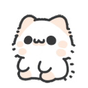 Myaowlcat Blusheart emoji